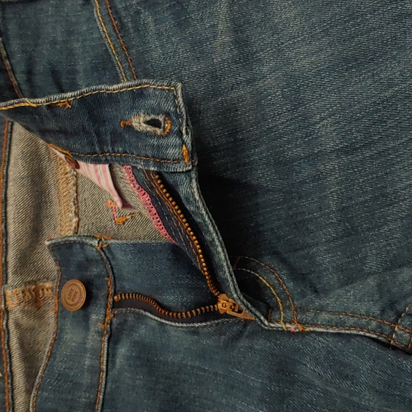 Victoria Secret Pink Women's Size 6 Short Flare Cut Jeans - Picture 8 of 12